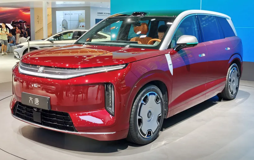 BYD Tang L EV 2025 600KM 4WD Lidar Flagship 4